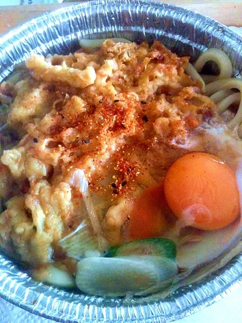 セブンイレブンのかき揚げうどん|Yasuhiro Koikeさん