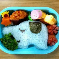 Snapdishの料理写真:ぞうさん弁当|Yuhki Jさん