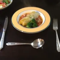 Snapdishの料理写真:そしてロールキャベツ。お箸なし。