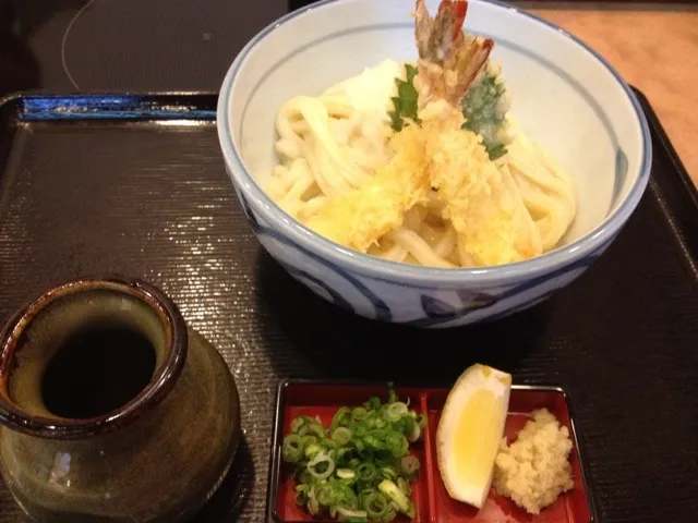 エビ天ぶっかけ饂飩|みそさん