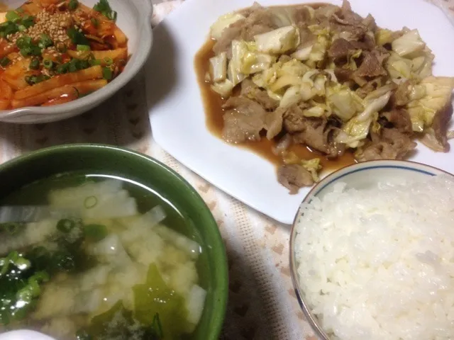 晩ご飯|yasbongさん