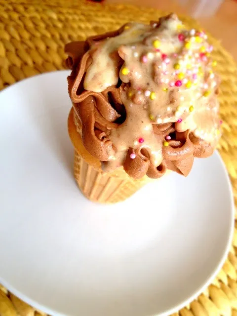 ice cream cupcakes|shafiyaさん