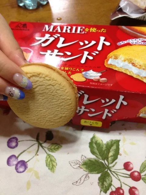 MARIEを使ったガレットサンド|まゆさんさん