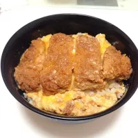 Snapdishの料理写真:手抜きカツ丼|あやさん