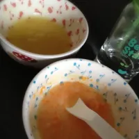 Snapdishの料理写真:にんじんミルク粥＊さつまいもスープ|しほさん