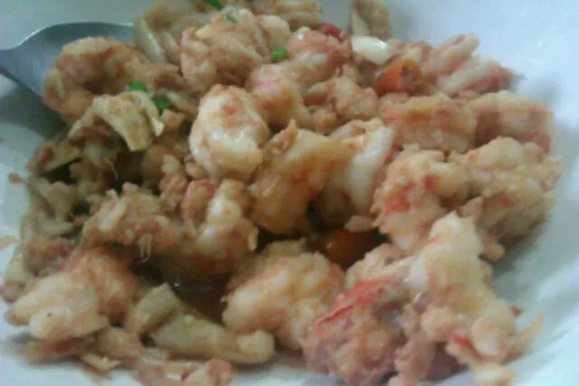 fried shrimp with chillie and garlic|pongrak silpakanokさん