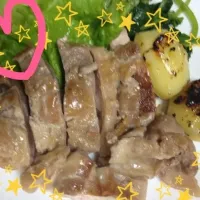 Snapdishの料理写真:チキンソテー|かなちむさん