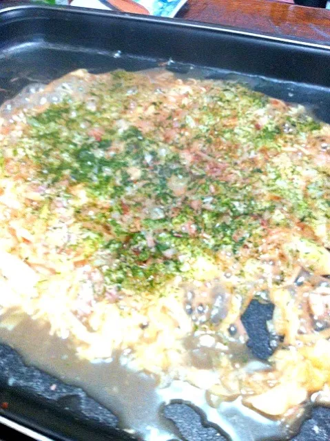 Snapdishの料理写真:家もんじゃ チーズタップリ|✨✨mitsu✨✨さん