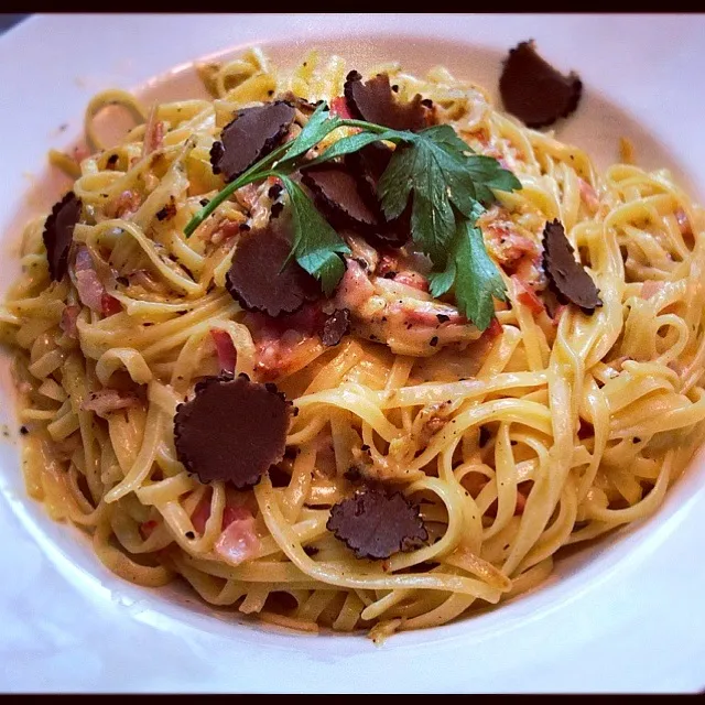 Black truffle Carbonara|jeanさん