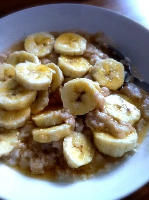 oatmeal with banana and honey|karen limさん