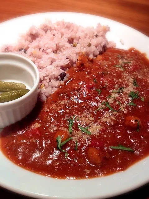 トマト薬膳カレー|ハチさん