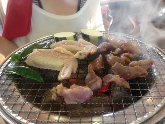 Snapdishの料理写真:七輪焼き|yasbongさん