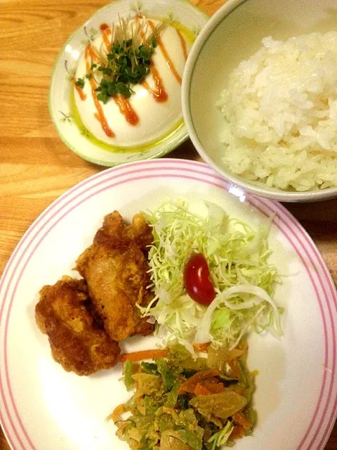 my dinner menu.. very simple|nofalindaさん