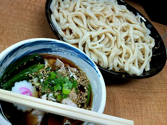 Snapdishの料理写真:肉つけ汁うどん|ブービンさん