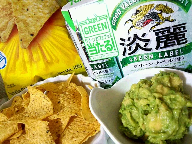 Snapdishの料理写真:アボカドのディップ(「ワカモレ（Guacamole）」)|jinlimeさん