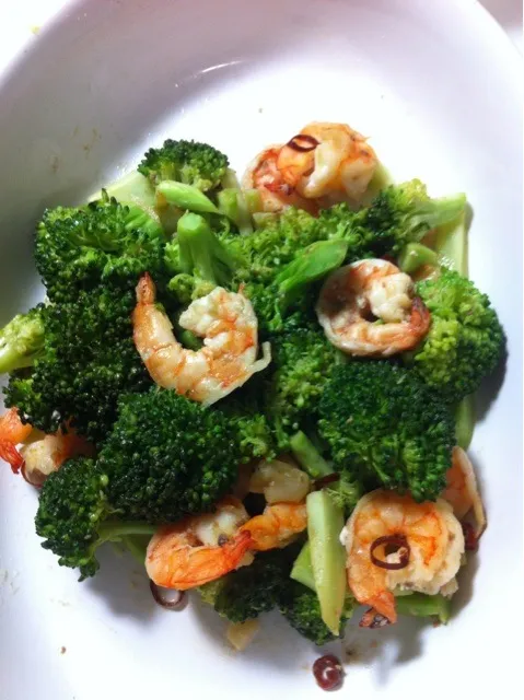 Broccoli,Shrimp with Anchovies|kimurasatoshitogoonapicnicさん