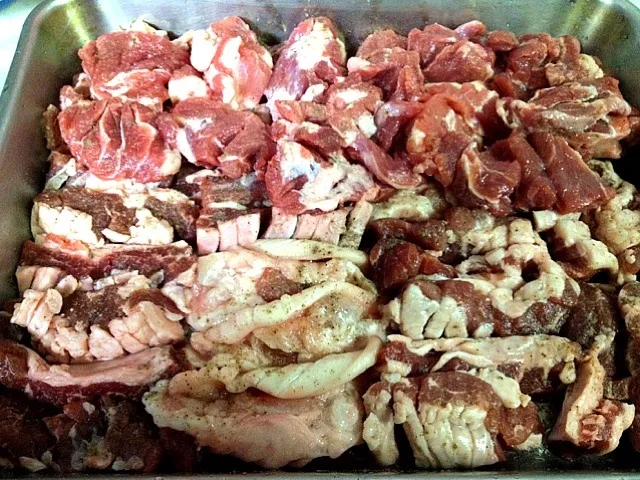 pork innards for Korean barbecue|do dyuさん