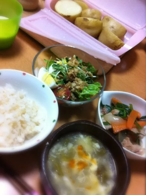 晩ご飯♡|ミリィままちゃんさん