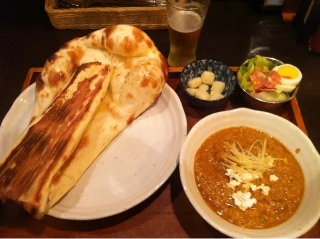 パニールとソヤビーンズと海老の印度カレー|西田寛さん