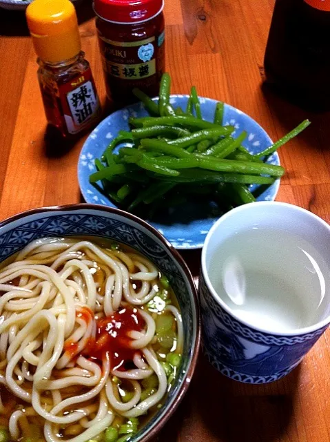 つけ麺で晩酌やッ！|tairaさん