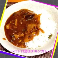 トロトロ茄子チキンカレー|Ayaさん