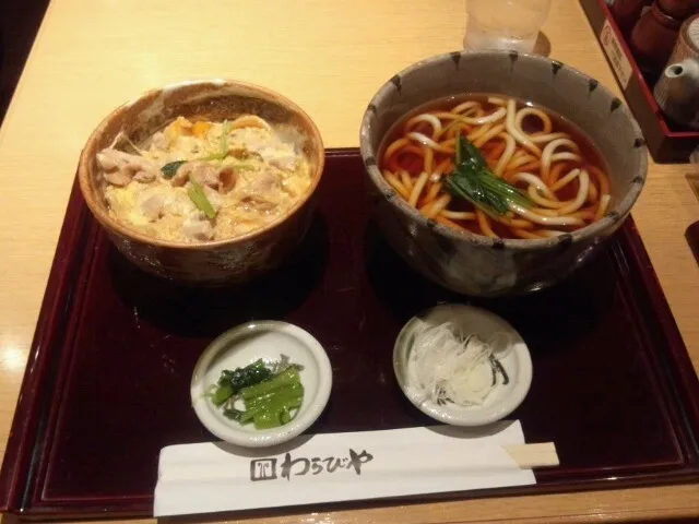 親子丼とうどん|おっちさん