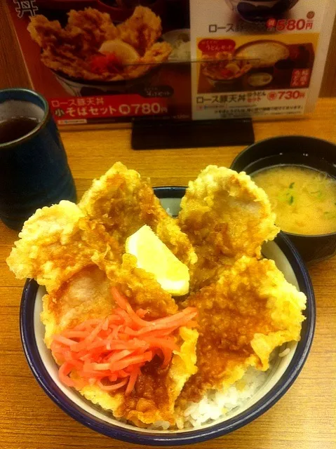 ロース豚天丼|ともこさん