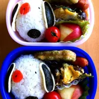 Snapdishの料理写真:リタとナントカ弁当|えりかさん