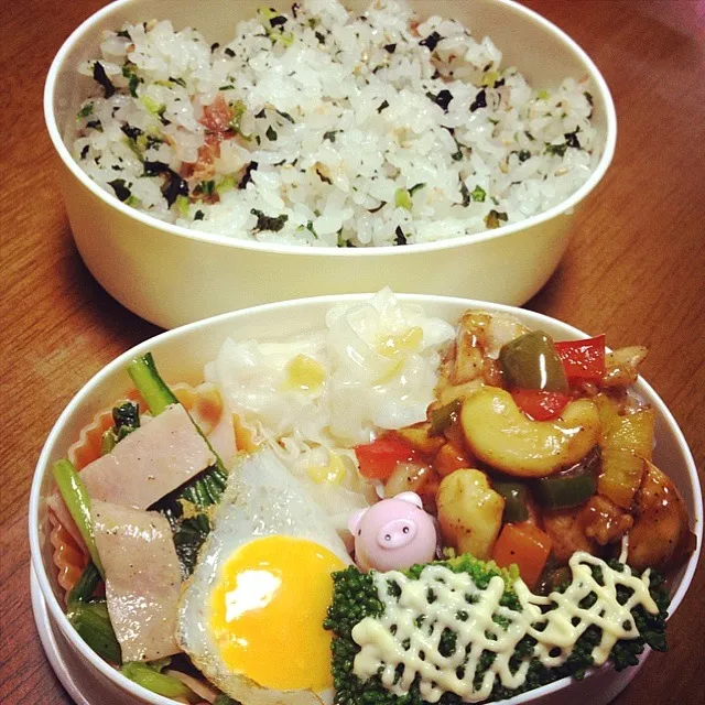 Snapdishの料理写真:中華弁当♡|🍎ゆかりんご🍎さん