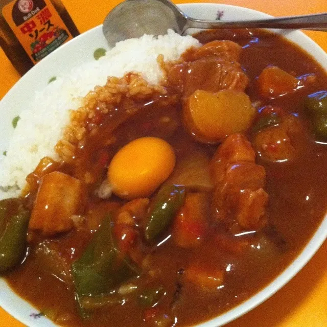 久し振りのカレーライス(^O^)／ 一人ご飯だけど食べたくなったから♥|ramuta mitohiさん