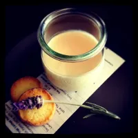 Lavender Panna Cotta w/ citrus lavender honey sauce