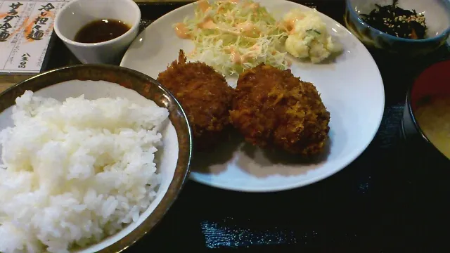 メンチかつ定食|池添真也さん