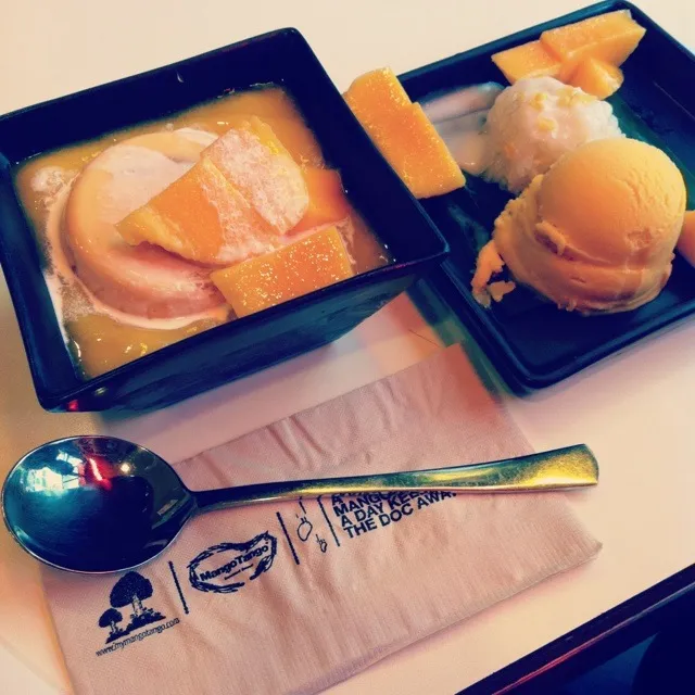 Mango salsa n' Mango Thai style|Nookkkie <3<3さん