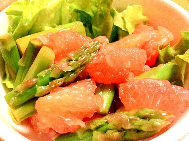 ピングレとアスパラのサラダ|chacoさん