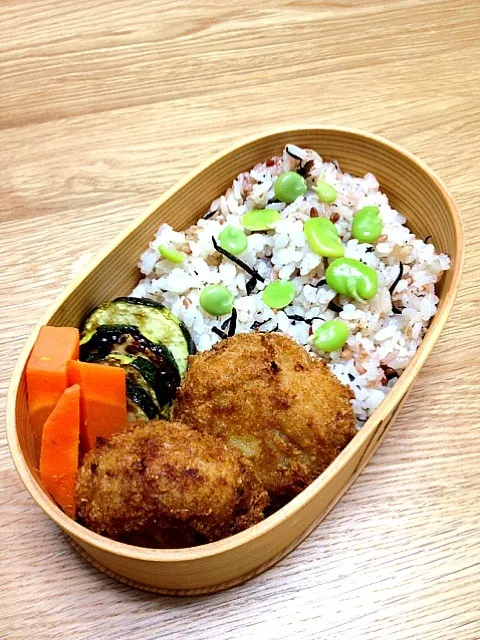 カレーコロッケ弁当|キーラさん