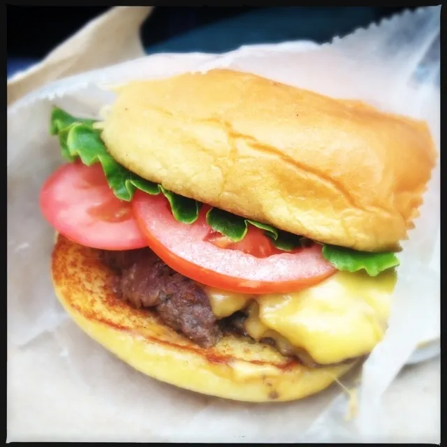 Snapdishの料理写真:Shack Burger|stephanie mizuhaさん