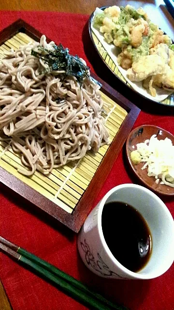 Snapdishの料理写真:天ざる蕎麦|あやころんさん