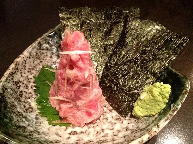 Tuna belly with ginger sliced|Diana T.さん