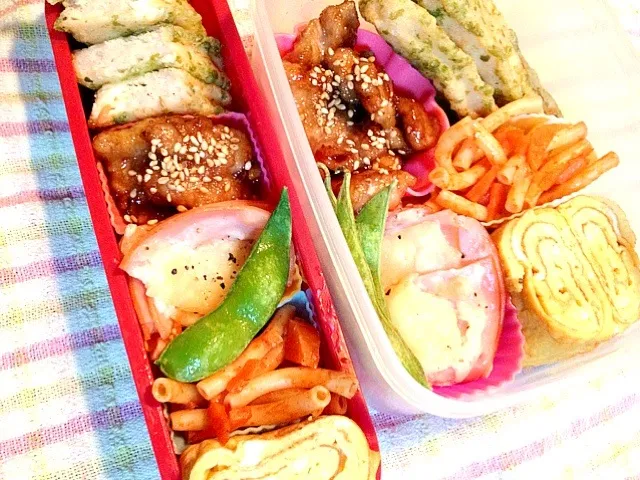 Snapdishの料理写真:豚の蒲焼弁当|kysbooさん