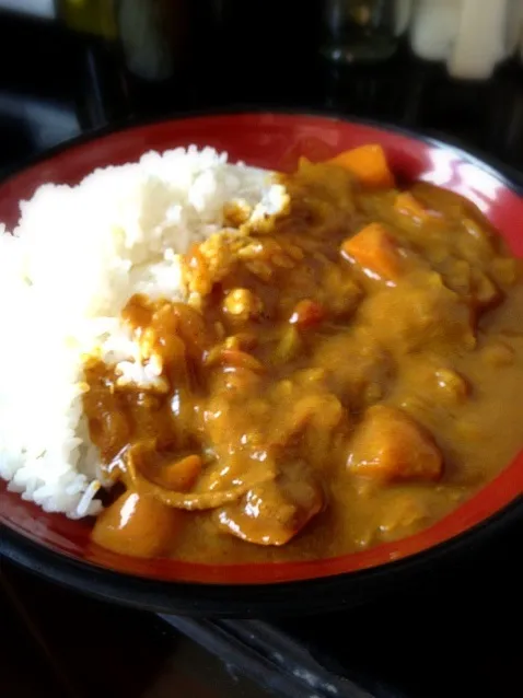 Snapdishの料理写真:野菜ジュースとヨーグルトで作るカレー|FU-TEN 古原貴大さん