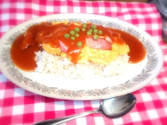 コーミ×豊橋糧食 コラボ天津飯|三河の精麦屋さんさん