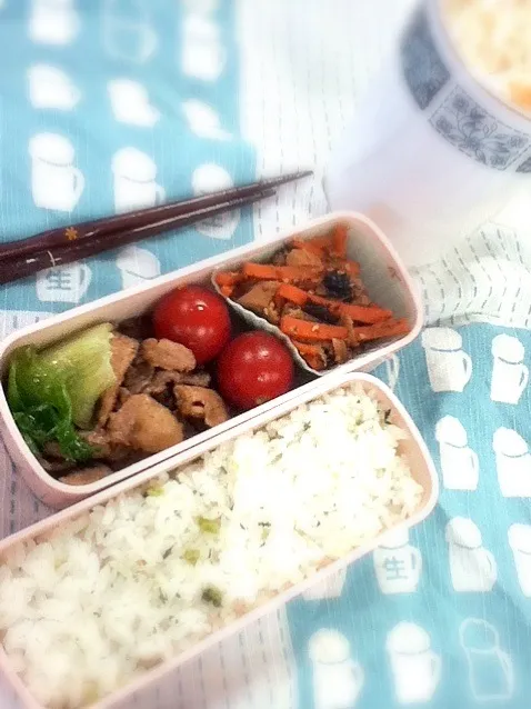 Snapdishの料理写真:今日のOL弁当|hoppycowさん