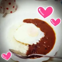 Snapdishの料理写真:きのこエッグカレー|ゆりさん