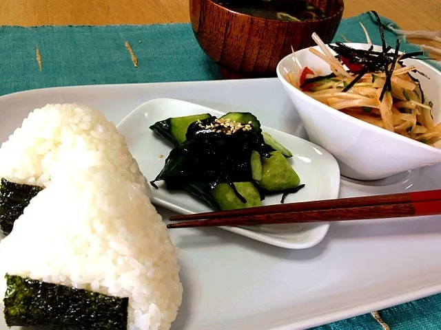 朝ご飯ではありません(^_^;) 残り物のお昼ご飯です。|keikoさん