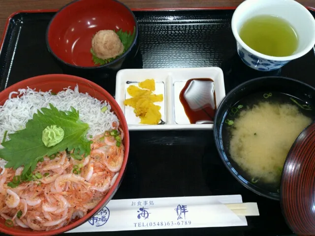 さくら海老&しらす丼(静岡県)|＊earl grey＊さん