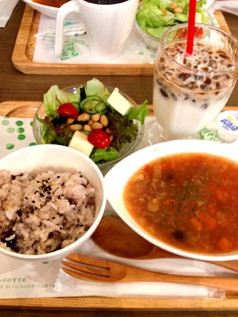 豆ランチ トマト煮込み 氷コーヒー付き|ぴろさん