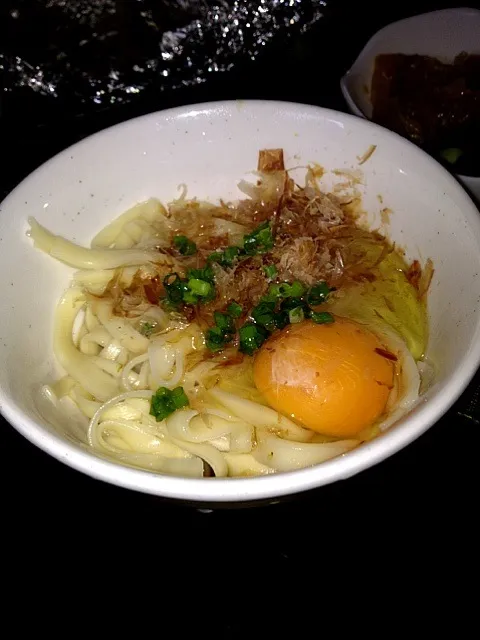 Snapdishの料理写真:手作り釜玉うどん|みきさん