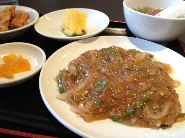 麻婆春雨ランチ|ミホ@なごやさん