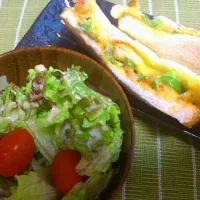 Snapdishの料理写真:ホットサンド|媛っ子みかんさん