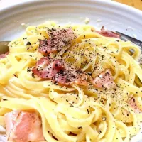 Snapdishの料理写真:簡単カルボナーラ